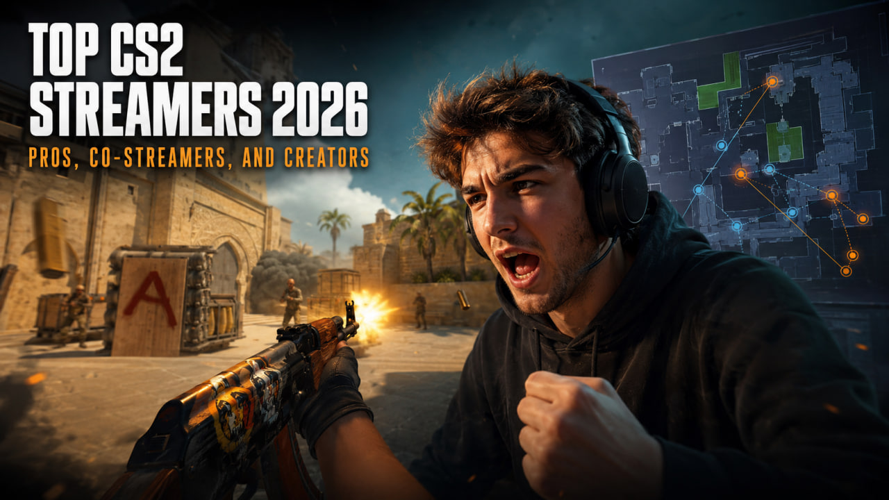 Top 10 CS2 Streamers in 2026: The Best Twitch & Kick Channels to Watch